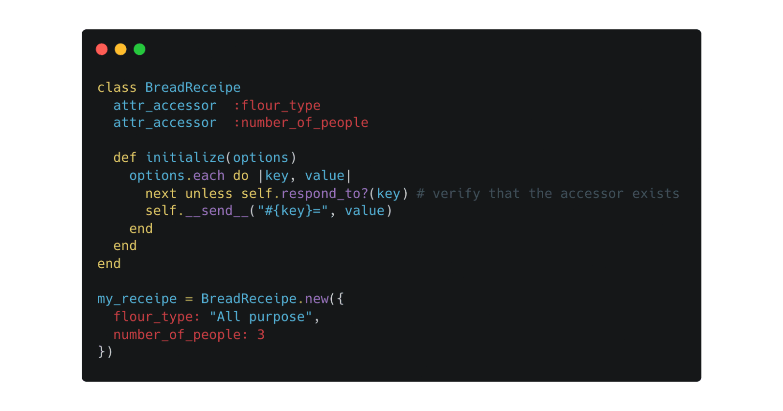 How to assign multiple instance variables to a class in Ruby