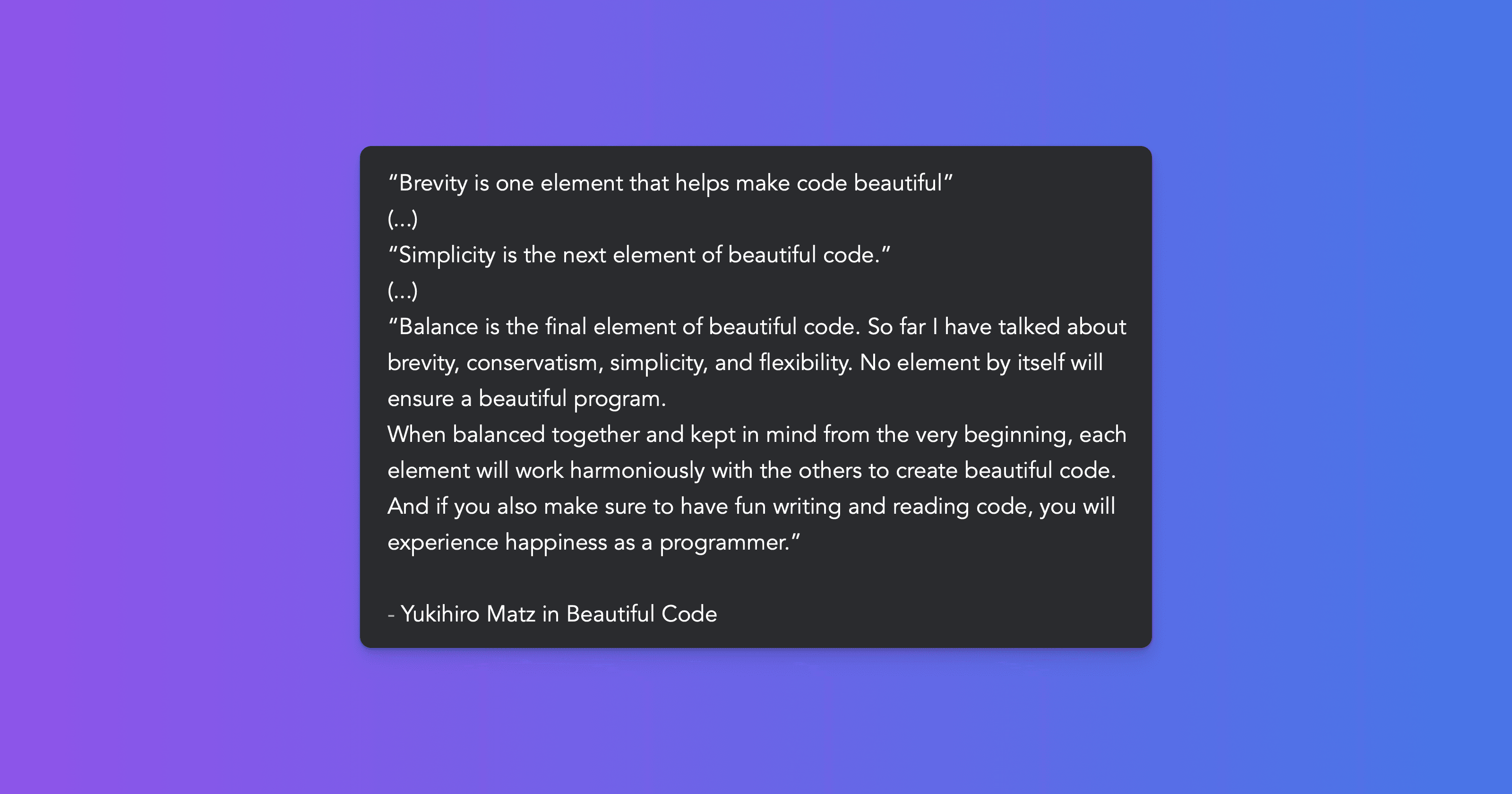 This week focus: Refactoring