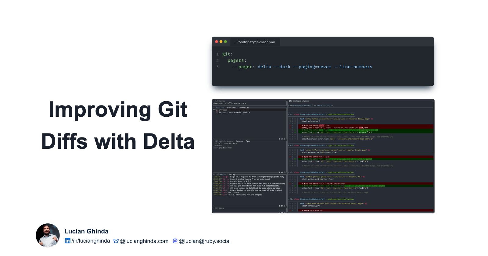 Improving Git Diffs with Delta