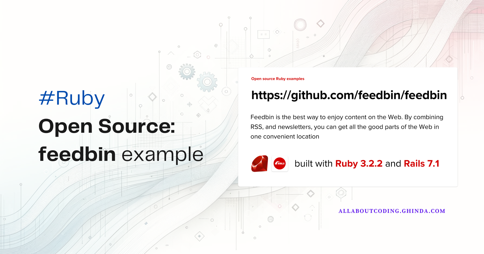 Ruby open source: feedbin | All about coding